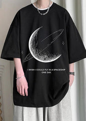 Korean Writing T-Shirt – Dreamy Planet Graphic