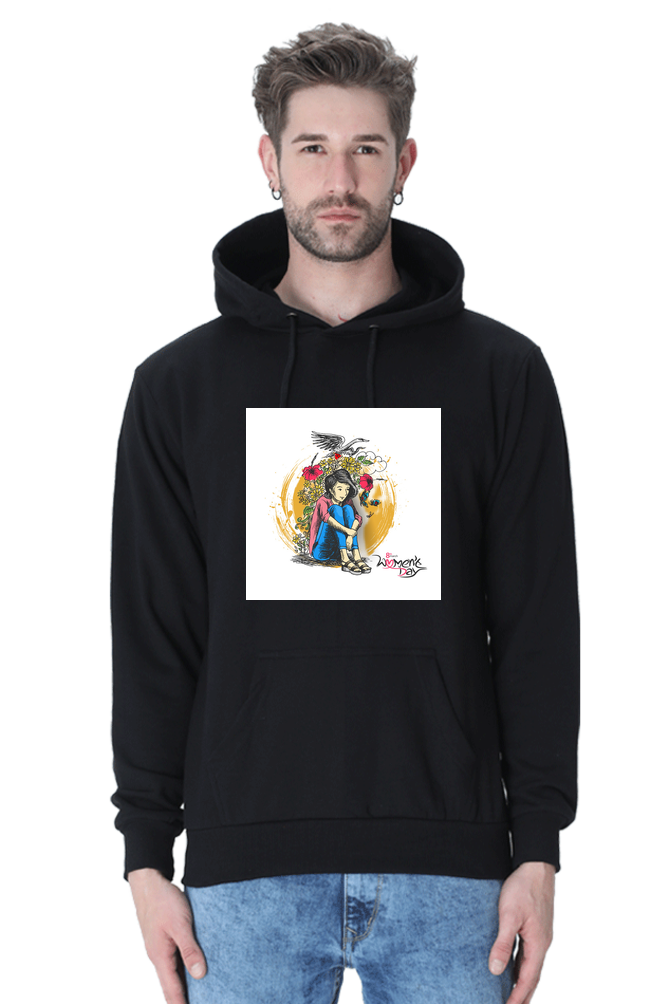 Men Black Hoodie